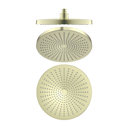Douchekop Valencia – Brushed gold - 250mm