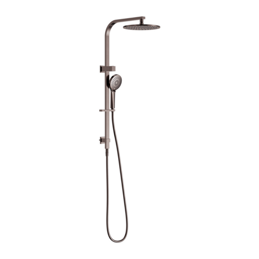 Regendoucheset Portofino - Brushed bronze - Met inbouwmengkraan