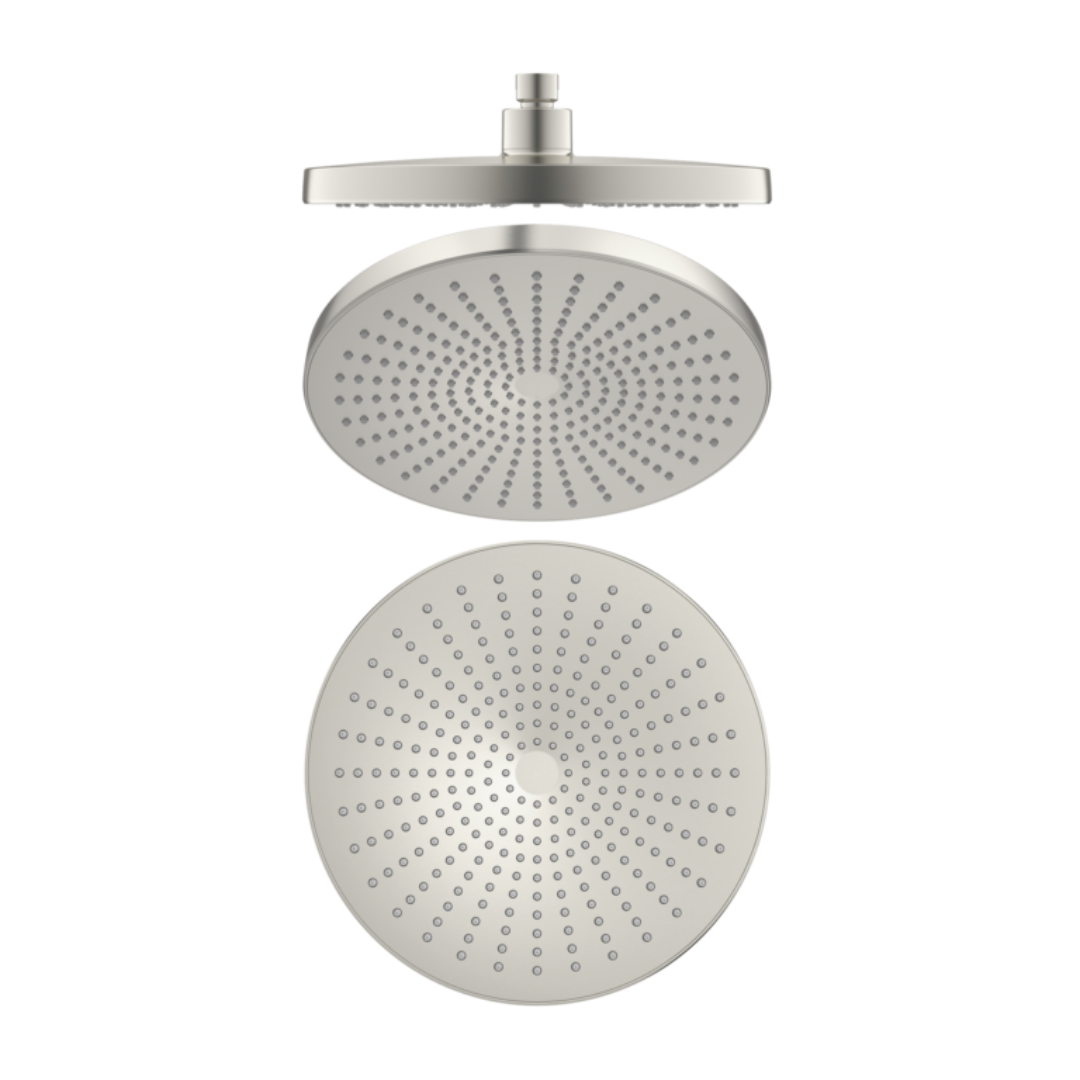 Douchekop Valencia – Brushed nickel - 250mm
