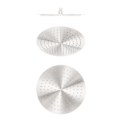 Douchekop Capri – Brushed nickel - 300mm
