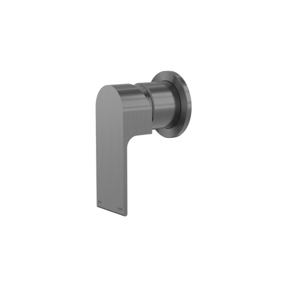 Regendoucheset Portofino - Gun metal grey - Met inbouwmengkraan