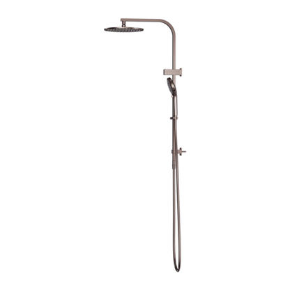 Regendoucheset Portofino - Brushed bronze - Met inbouwmengkraan