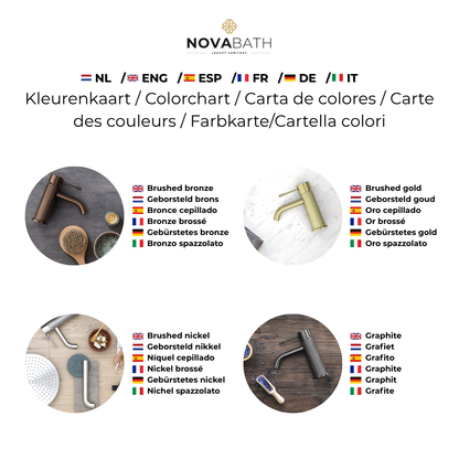 Keukenkraan Valencia – 2-Gats – Graphite