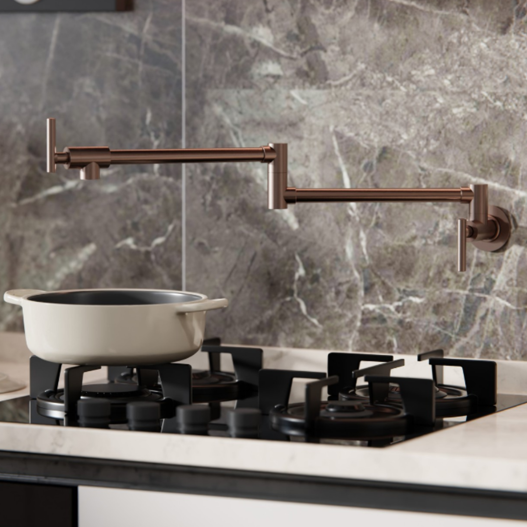 Pot Filler Capri – Brushed Gold