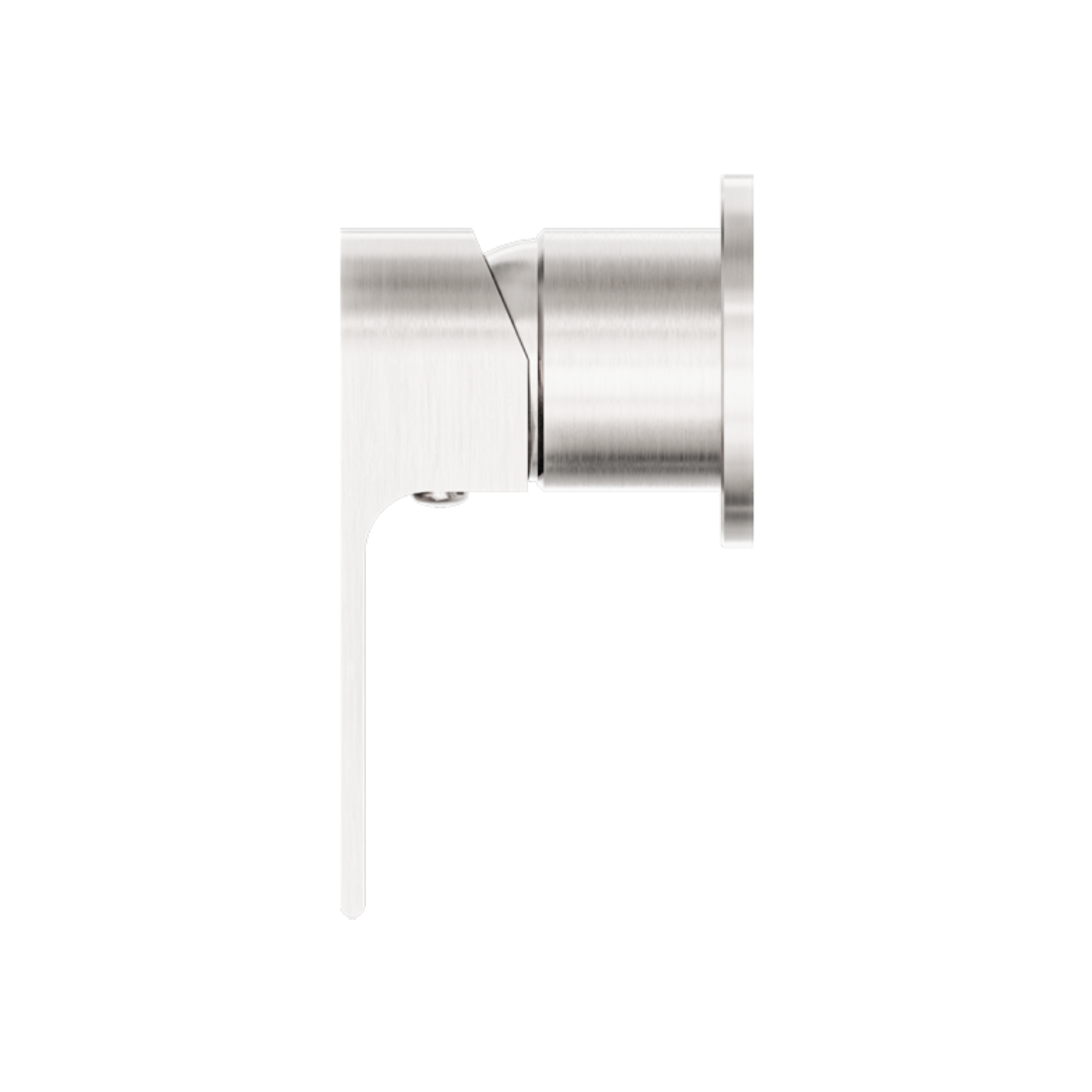 Regendoucheset Portofino - Brushed nickel - Met inbouwmengkraan