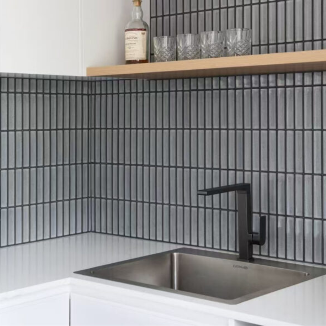 Keukenkraan Portofino – Gun metal grey