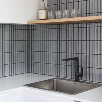 Keukenkraan Portofino – Gun metal grey