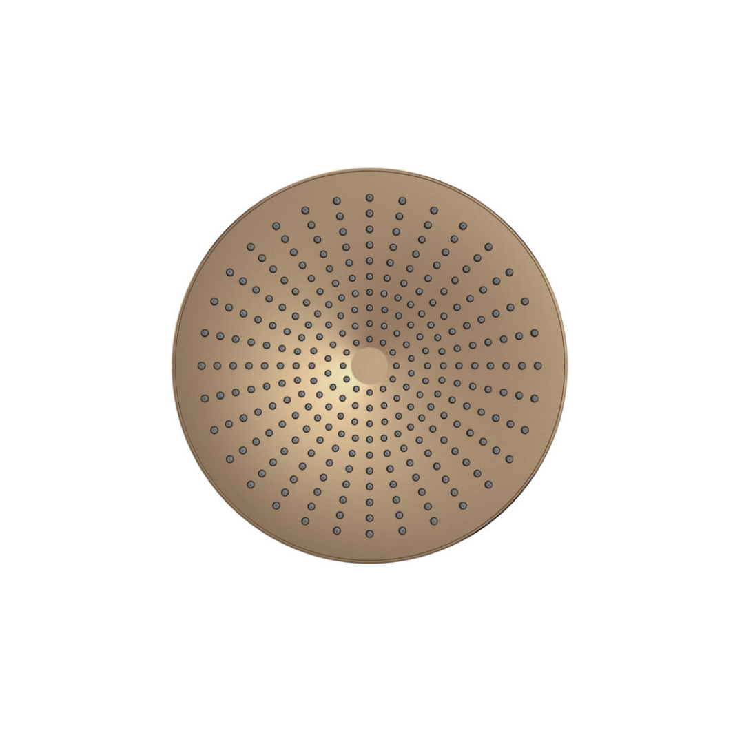 Douchekop Valencia – Brushed bronze - 250mm