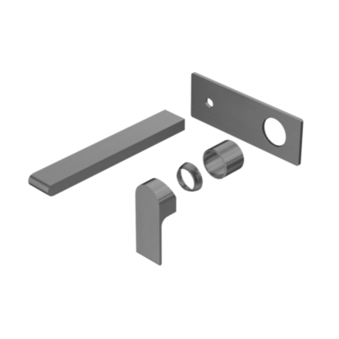 Inbouw wastafelkraan Portofino – Gun metal grey